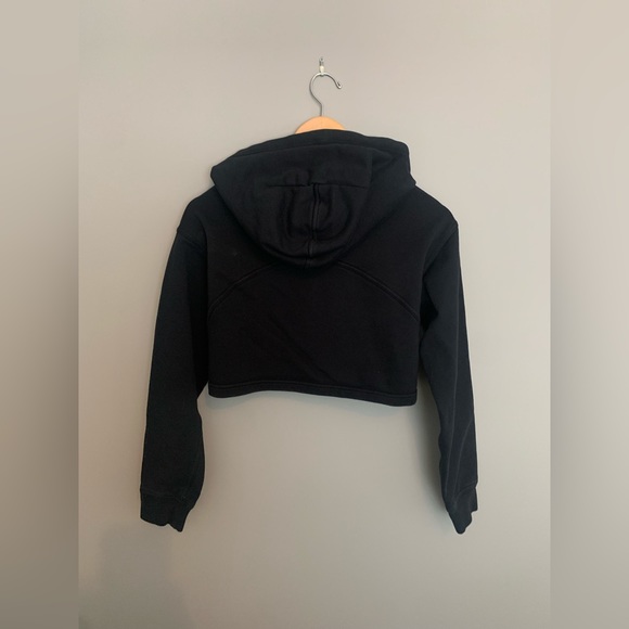 EUC Lululemon All Yours Cropped Hoodie Black (First Release) - Picture 5 of 5